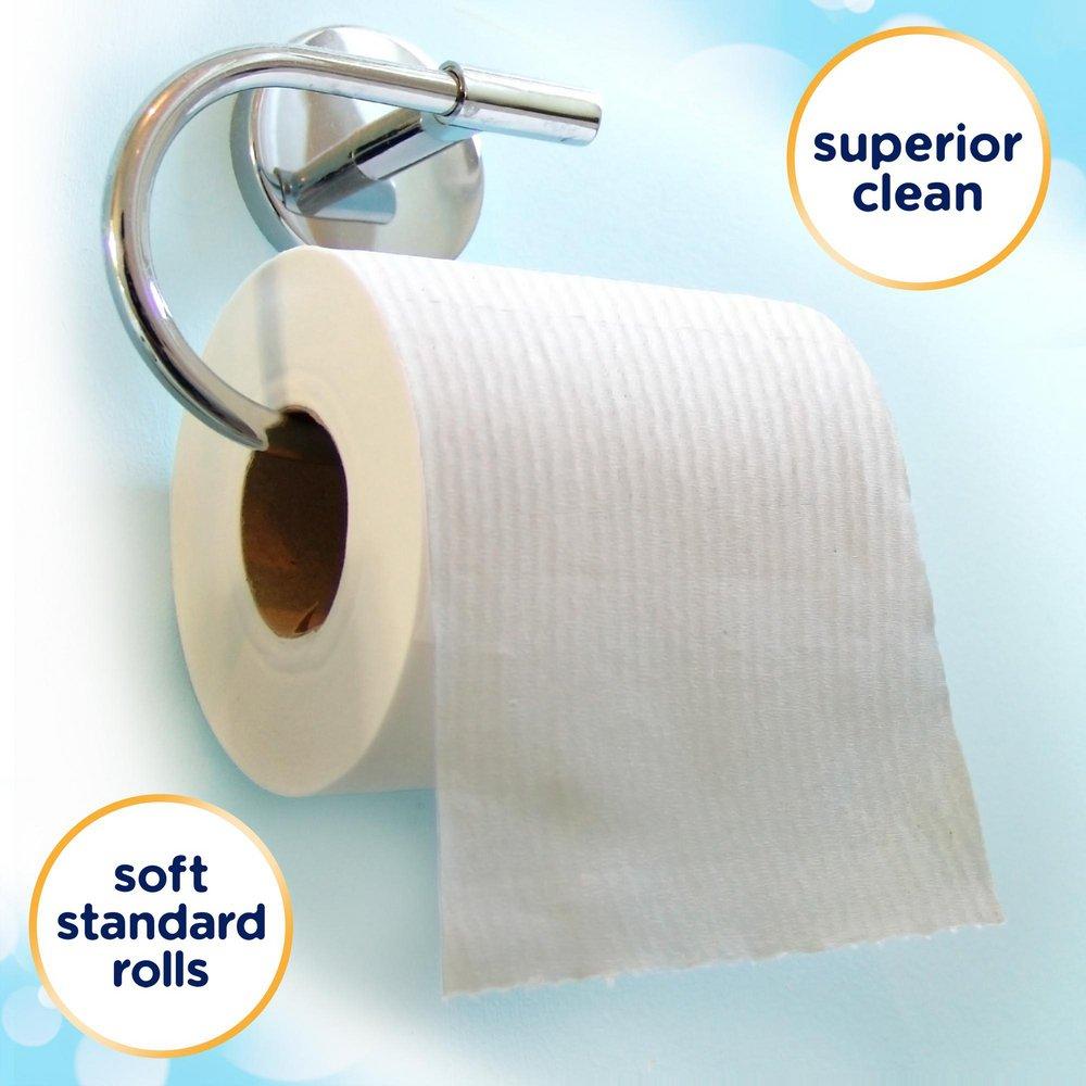 Cottonelle&reg; White Ultra Soft Standard Roll Bathroom Tissue 