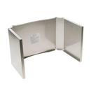 Monogram&reg; Stainless Steel Stackable Duct Covering 