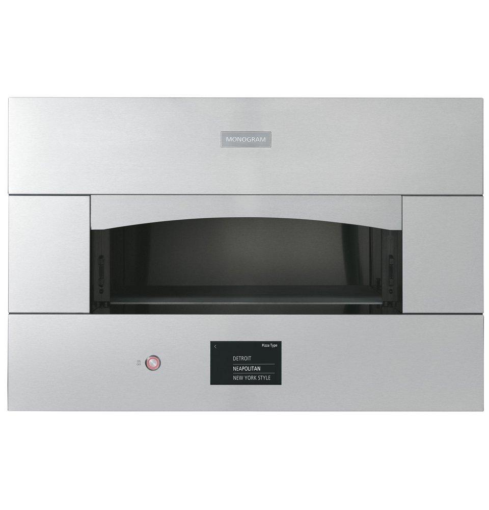 Monogram&reg; Stainless Steel 29-3/4 in. 1.41 cu. ft. Pizza Oven 
