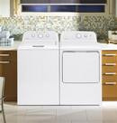 Hotpoint&reg; White/Grey 27 in. 6.2 cu. ft. Electric Dryer 