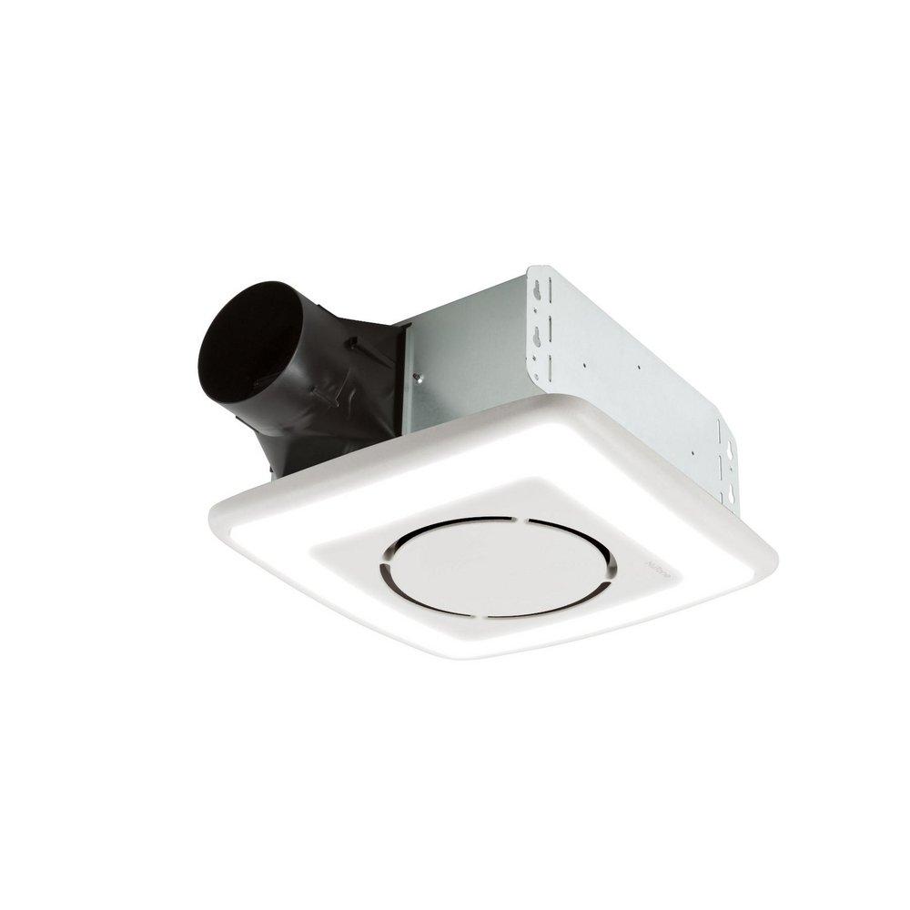 Broan White Bathroom Exhaust Fan in White 