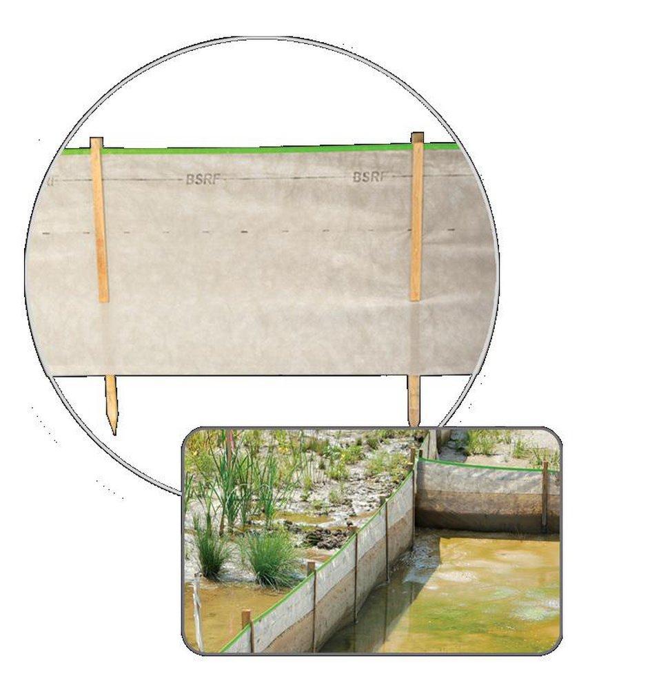 Silt-Saver Silt Fence with Stake 