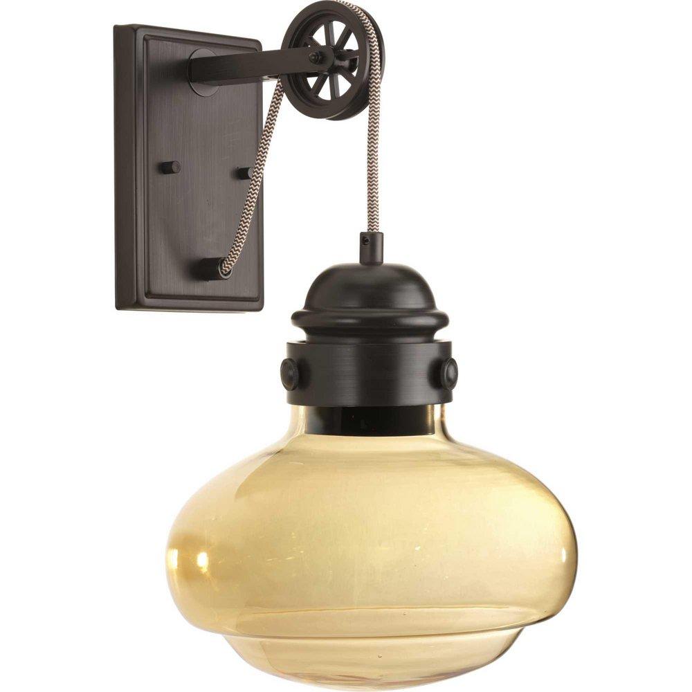 Progress Lighting Antique Bronze 9W 1-Light LED Wall Sconce 