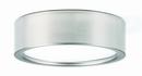 Progress Lighting Brushed Nickel 9 in. 17W 1-Light Flushmount Ceiling Fixture with Acrylic Glass 