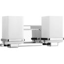 Progress Lighting Polished Chrome 100W 2-Light Medium E-26 Base Incandescent Bath Light 