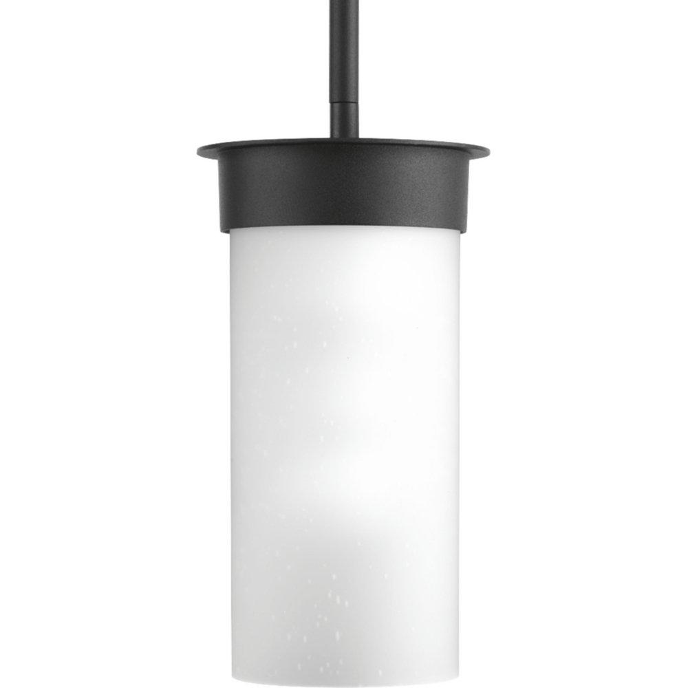 Progress Lighting Black 100W 1-Light Medium E-26 Incandescent Small Outdoor Hanging Lantern 