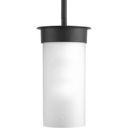100W 1-Light Medium E-26 Incandescent Small Outdoor Hanging Lantern in Black