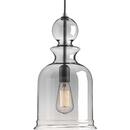 Progress Lighting Graphite 16-1/2 in. 1-Light Pendant 