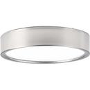 Progress Lighting Brushed Nickel 2-1/2 in. 29W 1-Light LED Flushmount Ceiling Fixture 