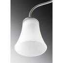 Progress Lighting Brushed Nickel 100W 5-Light Medium E-26 Base Incandescent Chandelier with Etched Glass 