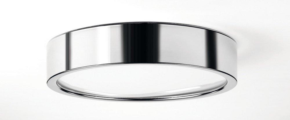 Progress Lighting Polished Chrome 2-1/2 in. 29W 1-Light LED Flushmount Ceiling Fixture 