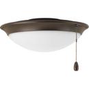 Progress Lighting Antique Bronze 16.5W 1-Light Ceiling Fan Light Kit 