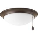 Progress Lighting Antique Bronze 16.5W 1-Light Ceiling Fan Light Kit 