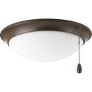 Progress Lighting Antique Bronze 16.5W 1-Light Ceiling Fan Light Kit 