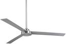 Minka Aire Brushed Aluminum 3-Blade Ceiling Fan 