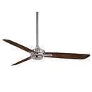 Minka Aire Brushed Nickel 52 in. 3-Blade Ceiling Fan 