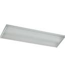 Quorum International White 72W 4-Light Fluorescent Medium Bi-Pin Linear Ceiling Fixture in White 