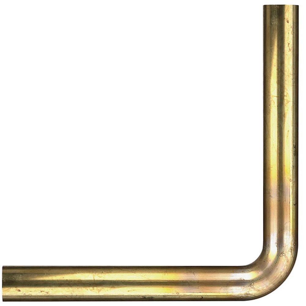 Sioux Chief Rough Brass 17 ga Plain End Waste Bend in Rough Brass 