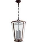 Quorum International Oiled Bronze 60W 6-Light Semi-Flushmount Ceiling Fixture 