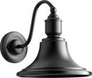 Quorum International Black 13-1/2 in. 1-Light Outdoor Wall Sconce 