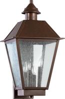 Quorum International Oiled Bronze 22-3/4 in. 4-Light Outdoor Wall Lantern 