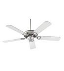 Quorum International Satin Nickel 52 in. 63W 5-Blade Ceiling Fan 