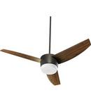 Quorum International Oiled Bronze 54 in. 67W 3-Blade Ceiling Fan with Incandescent Light 
