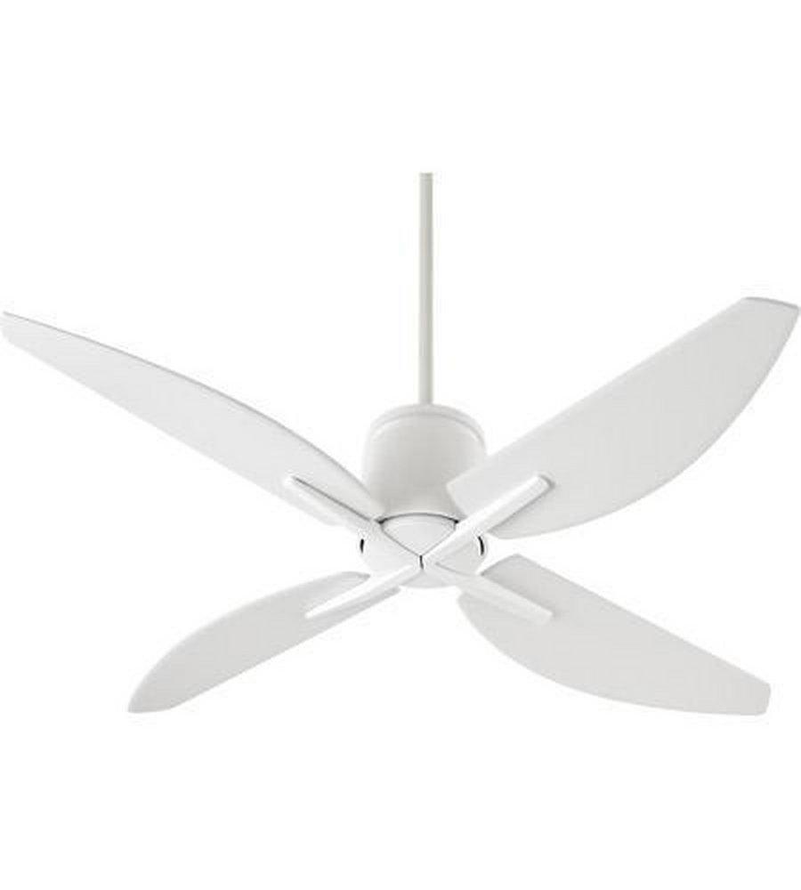 Quorum International Studio White 52 in. 56W 4-Blade Ceiling Fan 