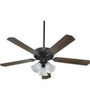 Quorum International Old World 52 in. 64W 5-Blade Ceiling Fan with Incandescent Light 