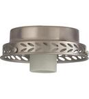 Quorum International Satin Nickel 13W 1-Light Medium E-26 Base Fan Light Kit 