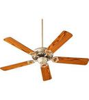 52 in. 63W 5-Blade Ceiling Fan in Aged Silver Leaf