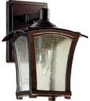 Quorum International Oiled Bronze 10-1/4 in. 1-Light Outdoor Wall Lantern 