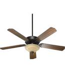 52 in. 64W 5-Blade Ceiling Fan with CFL Light in Old World