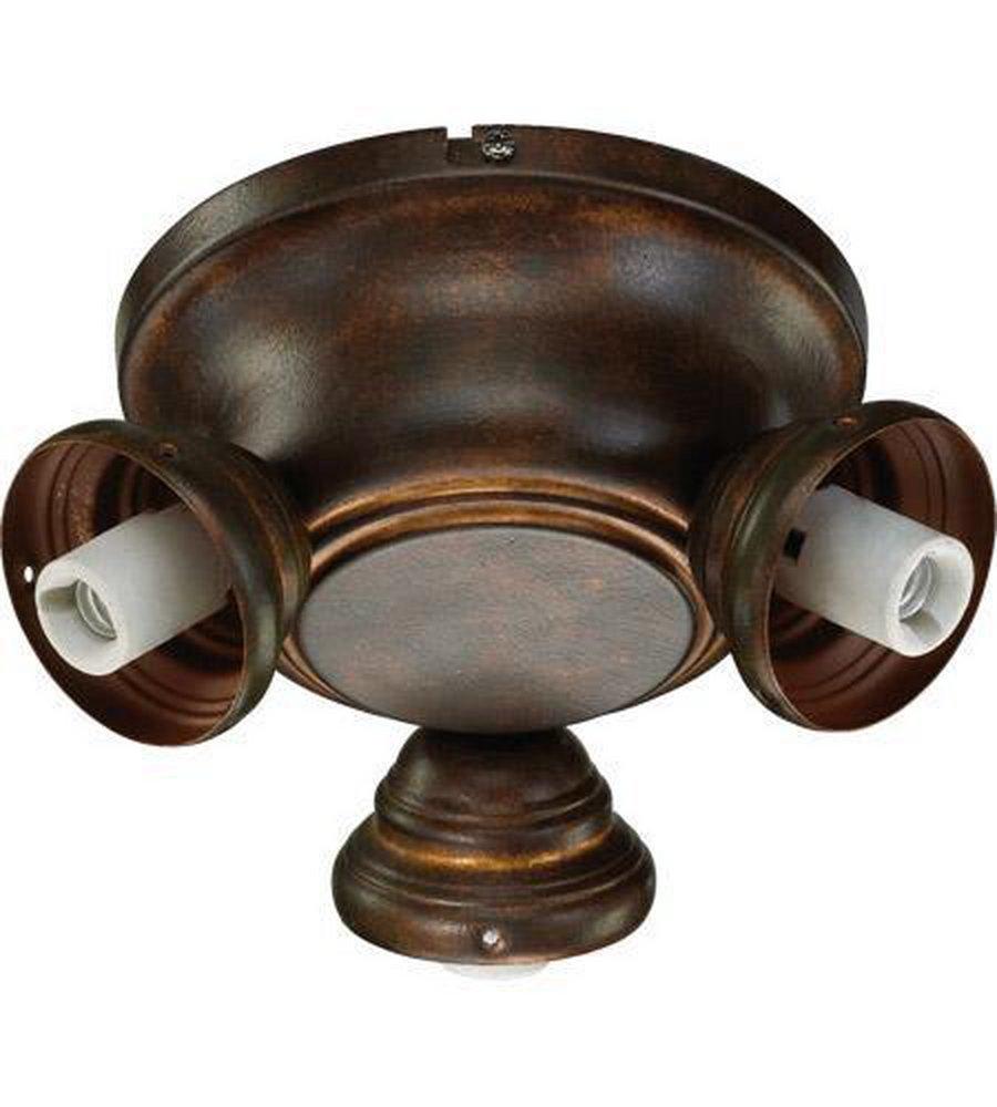 Quorum International Corsican Gold 40W 3-Light Candelabra E-12 Base Incandescent Light Kit 