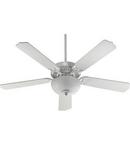52 in. 70W 5-Blade Ceiling Fan with Incandescent Light in Studio White