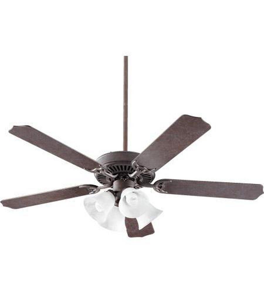 Quorum International Toasted Sienna 52 in. 67W 5-Blade Ceiling Fan with CFL Light 