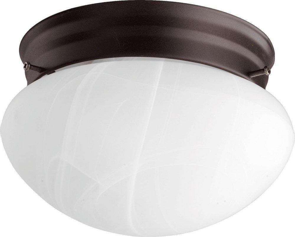 Quorum International Oiled Bronze 4-1/2 in. 1-Light Ceiling Light 