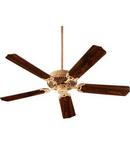 Quorum International Vintage Gold Leaf 52 in. 70W 5-Blade Ceiling Fan 