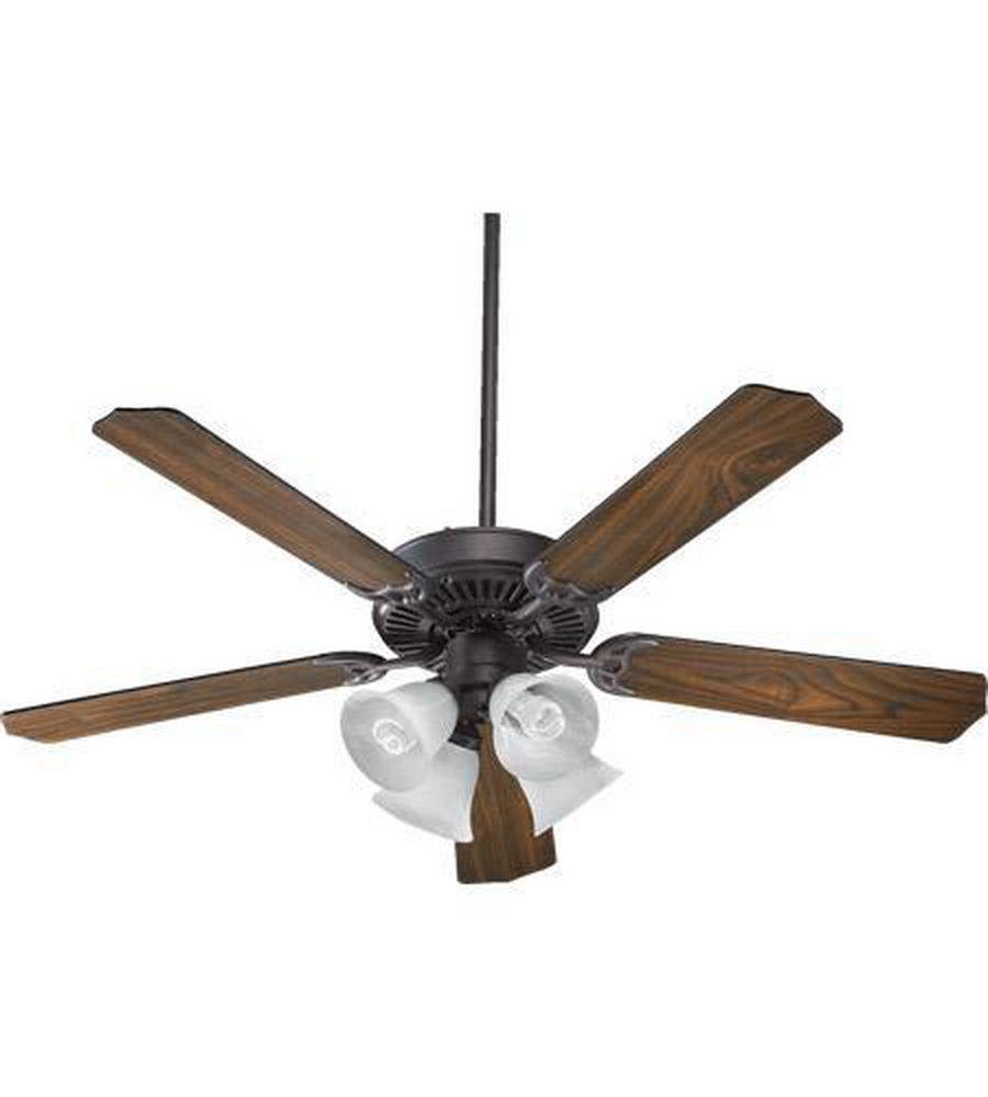 Quorum International Toasted Sienna 52 in. 64W 5-Blade Ceiling Fan (Less Light Kit) 