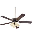 52 in. 67W 5-Blade Ceiling Fan with CFL Light in Toasted Sienna