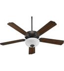 52 in. 70W 5-Blade Ceiling Fan with Incandescent Light in Toasted Sienna