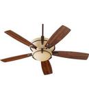 52 in. 65W 5-Blade Ceiling Fan with Incandescent Light in Oiled Bronze