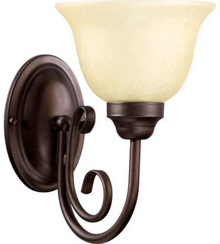 Quorum International Oiled Bronze 100W 1-Light Wall Sconce 