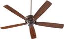 Quorum International Oiled Bronze 70 in. 74W 5-Blade Ceiling Fan 