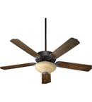 Quorum International Toasted Sienna 52 in. 64W 5-Blade Ceiling Fan with CFL Light 