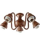 Quorum International French Umber 13W 5-Light Medium E-26 Base Incandescent Light Kit 