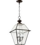 Quorum International Bronze 60W 4-Light Candelabra E-12 Base Incandescent Pendant 