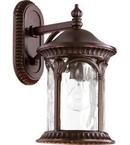 Quorum International Oiled Bronze 16-1/4 in. 1-Light Outdoor Wall Lantern 