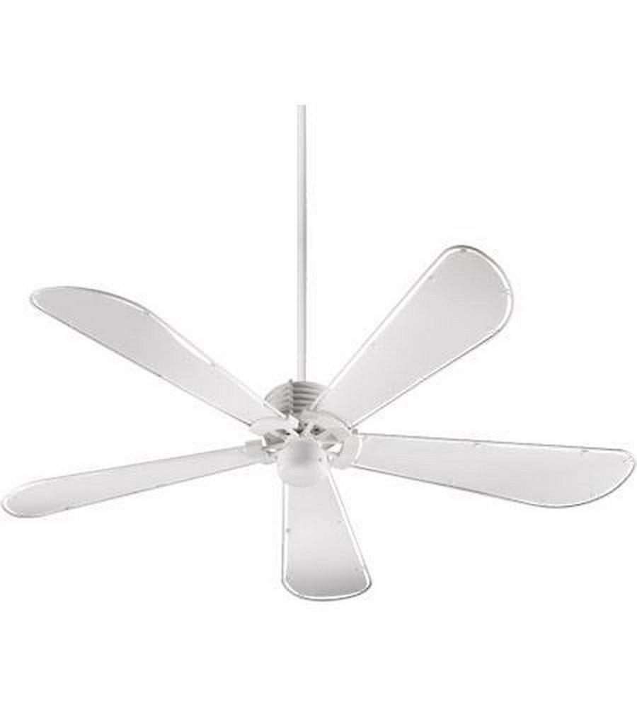 Quorum International Studio White 60 in. 101W 5-Blade Ceiling Fan 