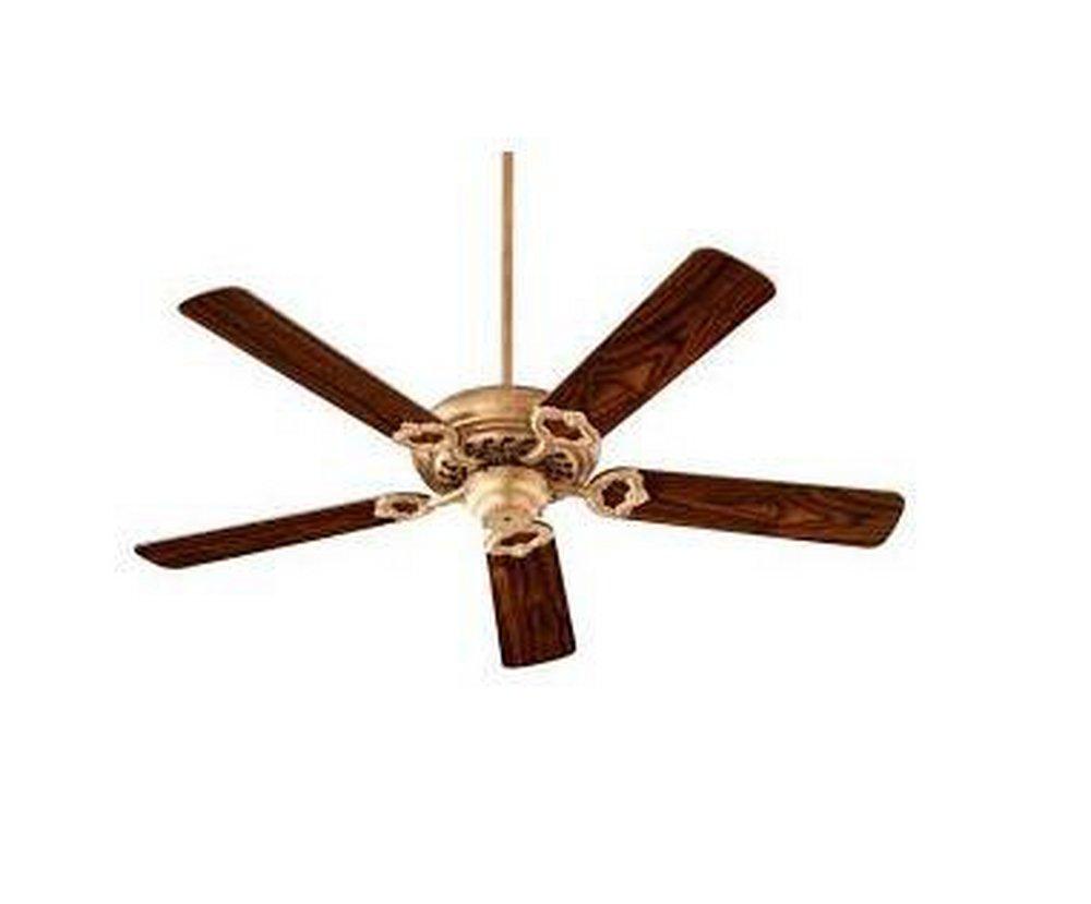 Quorum International Vintage Gold Leaf 52 in. 63W 5-Blade Ceiling Fan 